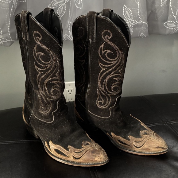 Western Cowboy boho ladies boots - Picture 1 of 5